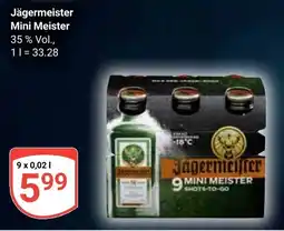 Globus Jägermeister Mini Meister Angebot