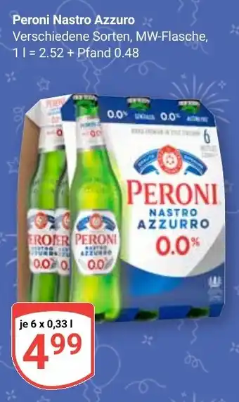 Globus Peroni Nastro Azzuro Angebot