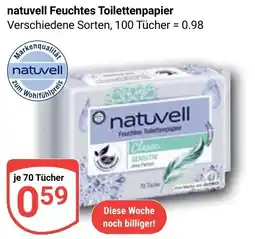 Globus natuvell Feuchtes Toilettenpapier Angebot