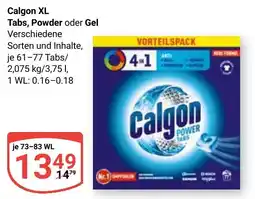 Globus Calgon XL Tabs, Powder oder Gel Angebot