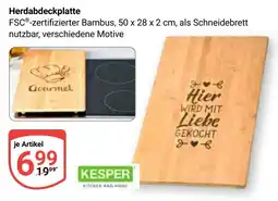 Globus Herdabdeckplatte KESPER Angebot