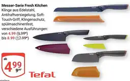 Globus Tefal Messer-Serie Fresh Kitchen Angebot