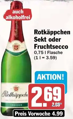 AEZ Rotkäppchen Sekt oder Fruchtsecco Angebot