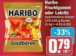 AEZ HARIBO oder Lakritz Goldbären Angebot