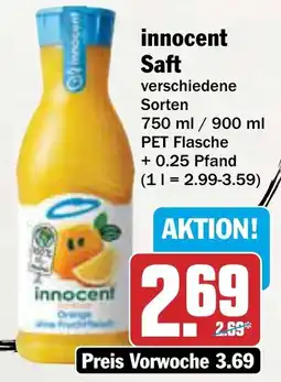AEZ innocent Saft Angebot