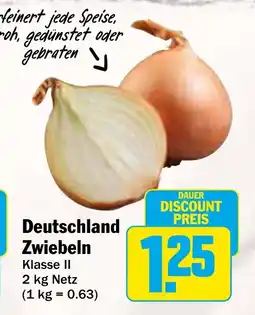 AEZ Deutschland Zwiebeln Angebot