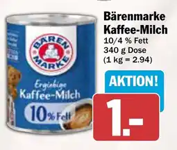 AEZ Ergiebige Kaffee-Milch Angebot