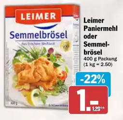 AEZ Leimer Paniermehl oder Semmelbrösel Angebot