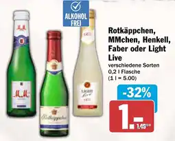 AEZ Rotkäppchen, MMchen, Henkell, Faber oder Light Live Angebot