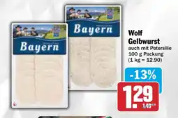AEZ Wolf Gelbwurst Angebot