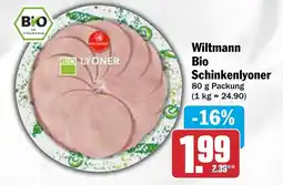 AEZ Wiltmann Bio Schinkenlyoner Angebot