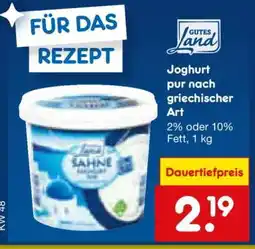 Netto Marken-Discount Joghurt pur nach griechischer Art Angebot