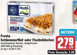AEZ Frosta Schlemmerfilet oder Fischstäbchen Angebot