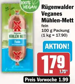 AEZ Rügenwalder Veganes Mühlen-Mett Angebot