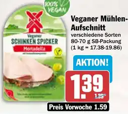 AEZ Veganer Mühlen Aufschnitt Angebot