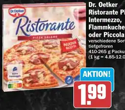AEZ Dr. Oetker Ristorante Pizza, Intermezzo, Flammkuchen oder Piccola Angebot