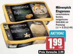 AEZ Mövenpick Eisgenuss Angebot