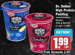 AEZ Dr. Oetker High Protein Pudding Angebot