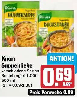 AEZ Knorr Suppenliebe Angebot