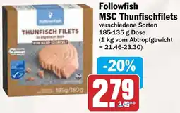 AEZ Followfish MSC Thunfischfilets Angebot