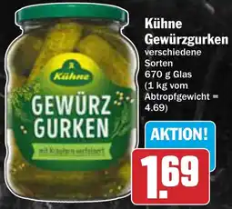 AEZ Kühne Gewürzgurken Angebot