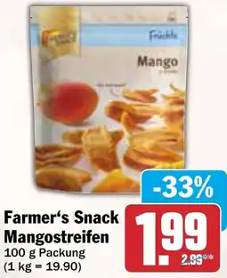 AEZ Farmer's Snack Mangostreifen Angebot