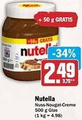AEZ Nutella Nuss-Nougat-Creme Angebot