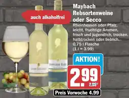 AEZ Maybach Rebsortenweine oder Secco Angebot