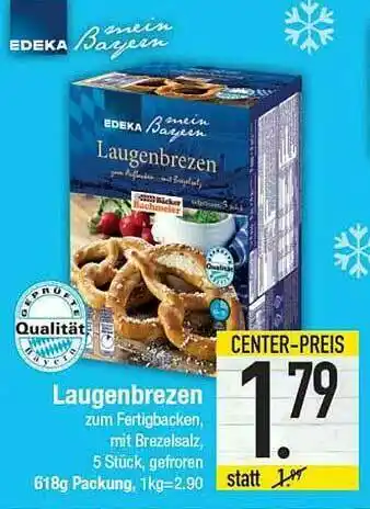 E-Center Edeka Laugenbrezen Angebot