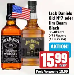 AEZ Jack Daniels Old N°7 oder Jim Beam Black Angebot