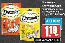 AEZ Dreamies Katzensnacks Angebot