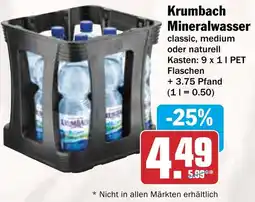 AEZ Krumbach Mineralwasser Angebot
