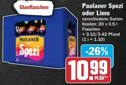 AEZ Paulaner Spezi oder Limo Angebot