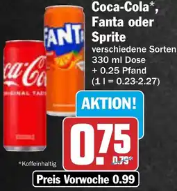 AEZ Coca-Cola, Fanta oder Sprite Angebot