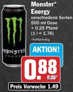 AEZ Monster Energy Angebot