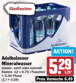 AEZ Adelholzener Mineralwasser Angebot