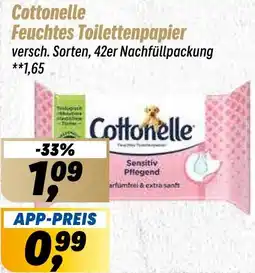 Simmel Cottonelle Feuchtes Toilettenpapier Angebot