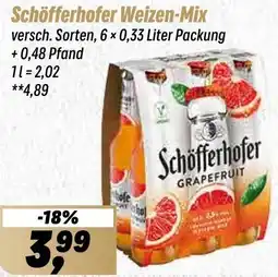 Simmel Schöfferhofer Weizen-Mix Angebot