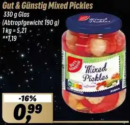 Simmel Gut & Günstig Mixed Pickles Angebot