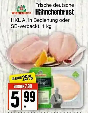 Edeka Frischemarkt Frische Deutsche Hähnchenbrust Angebot