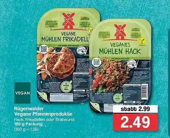 Famila Nord West Rügenwalder Vegane Pfannenprodukte Angebot