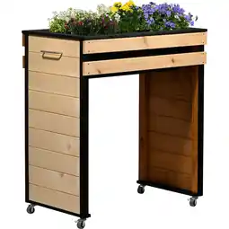 Netto Marken-Discount dobar Hochbeet Wheely auf Rollen Gr. M Angebot