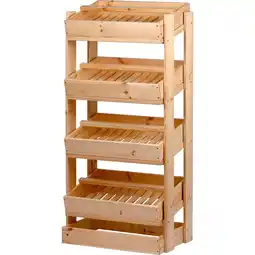 Netto Marken-Discount dobar Vorratsregal für Obst und Gemüse, Natur Angebot