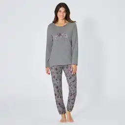 NKD Damen-Schlafanzug mit Blumenprint, 2-teilig Angebot
