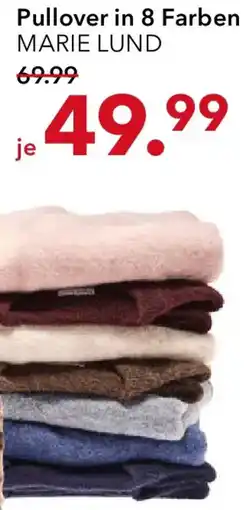 Peek & Cloppenburg Hamburg Pullover in 8 Farben MARIE LUND Angebot