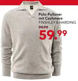 Peek & Cloppenburg Hamburg Polo-Pullover mit Cashmere FINSHLEY & HARDING Angebot