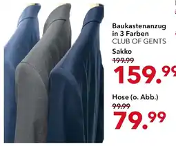 Peek & Cloppenburg Hamburg Baukastenanzug in 3 Farben CLUB OF GENTS Sakko Angebot