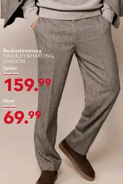 Peek & Cloppenburg Hamburg FINSHLEY & HARDING LONDON Hose Angebot