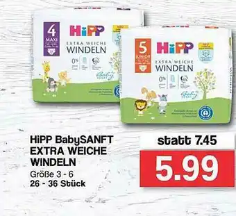 Famila Nord West Hipp Babysanft Extra Weiche Windeln Angebot