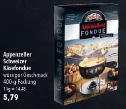CITTI Markt Appenzeller Schweizer Käsefondue Angebot